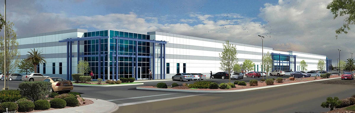 Industrial park building