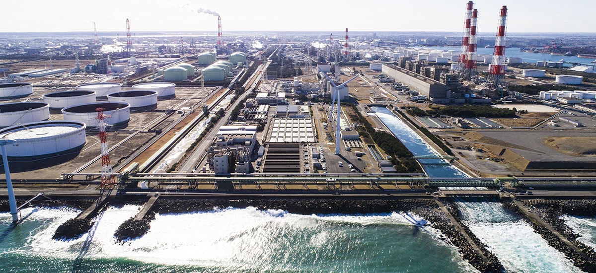 Industrial Park by the Sea