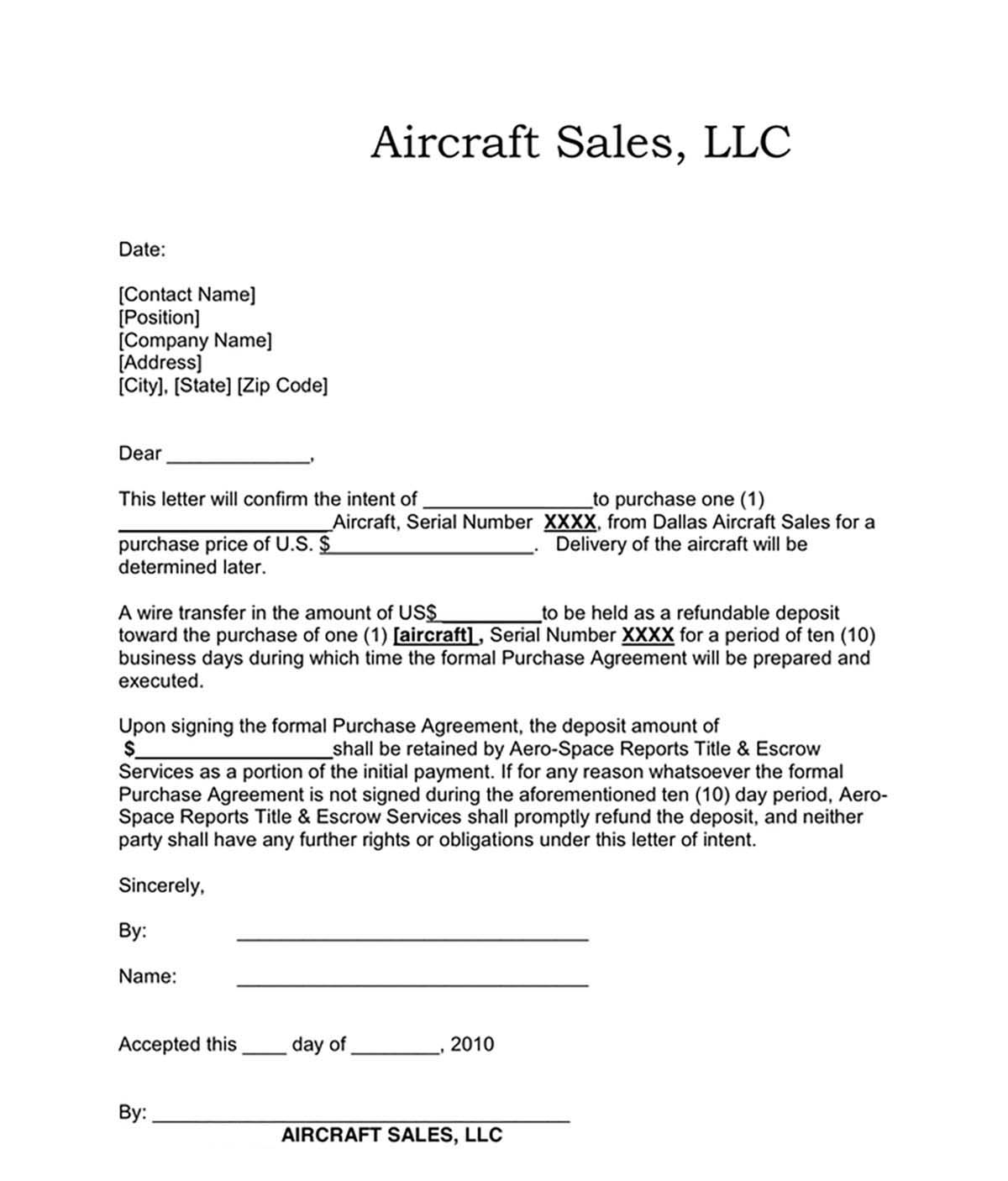 Dallas Aircraft Sales